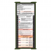 WhiteCoat Clipboard® Trifold - Army Green Respiratory Therapy Edition